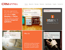 Tablet Screenshot of crmmantra.com